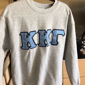 Kappa Kappa Gamma letters Crewneck